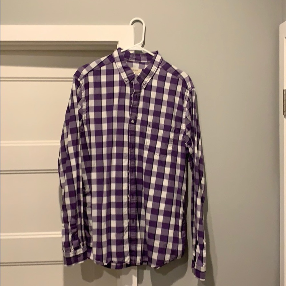 Life after denim checkered shirt